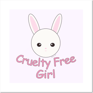 Cruelty Free Girl Posters and Art